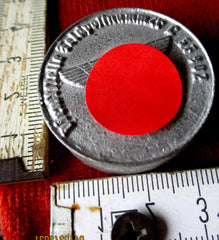 Post Feldpost Stempel altes Abzeichen mit HK