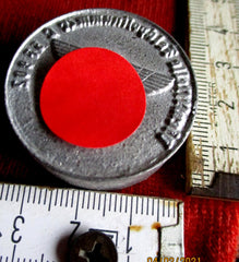 Post Feldpost Stempel altes Abzeichen mit HK