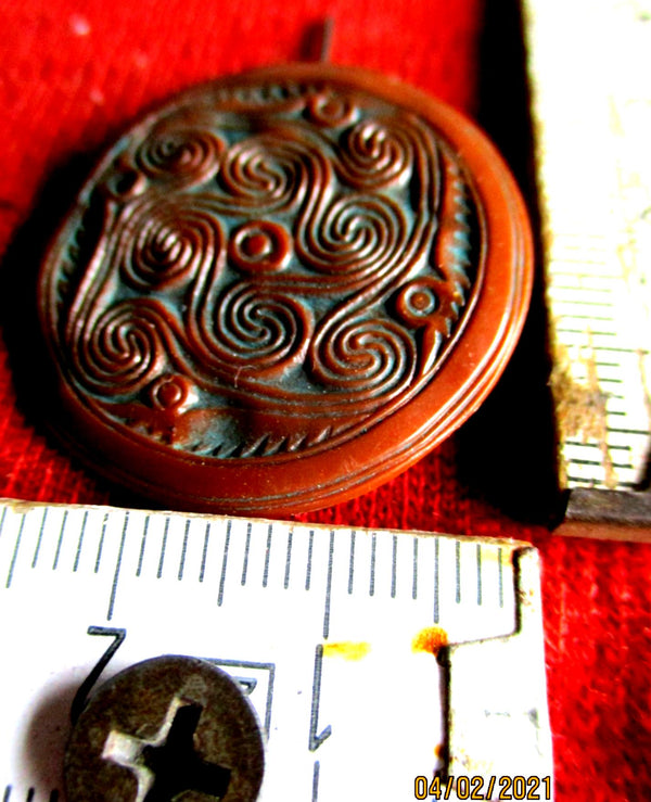 SS RS gemarkt altes BAKELITT Abzeichen mit HK