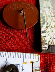 SS RS gemarkt altes BAKELITT Abzeichen mit HK