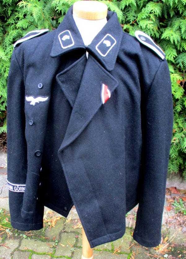 Jacke Luftwaffe Panzer-Division Hermann Göring Orden Ärmelband Größe ca 48/50