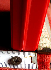 Orden Medaille roter Samt Schachtel Geschenk-Box - Münze Box Lagerung Geschenkverpackung Verkauf Kastenmaß, ca. (L x B x H)/ ca. 8,5 cm breit, 8,5 cm 8lang, 2,0 cm hoch aus einem alten Händlerbestand