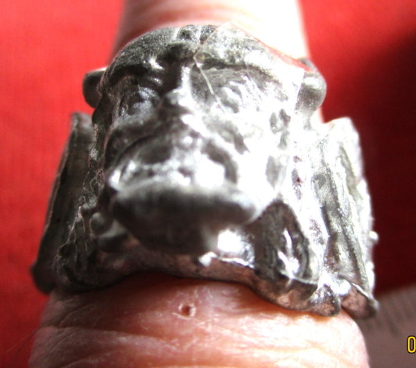 SS Wotanring erhabener Ring Durchmesser ca 20 mm aus Metall super Sammlerring für die Vitrine