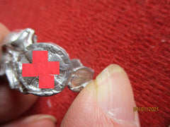 SS Wotanring erhabener Ring Durchmesser ca 20 mm aus Metall super Sammlerring für die Vitrine