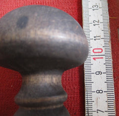 Poststempel SS Gebirgsdivision Messing + Holz Stempel