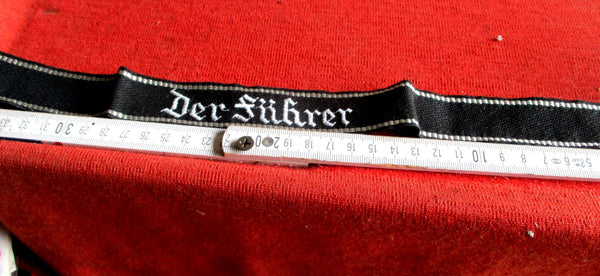 SS Ärmelband Division Der Führer Länge = 43 cm