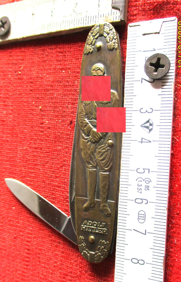 SA Patriotisches Taschenmesser Adolf Hitler- Deutschland erwacht