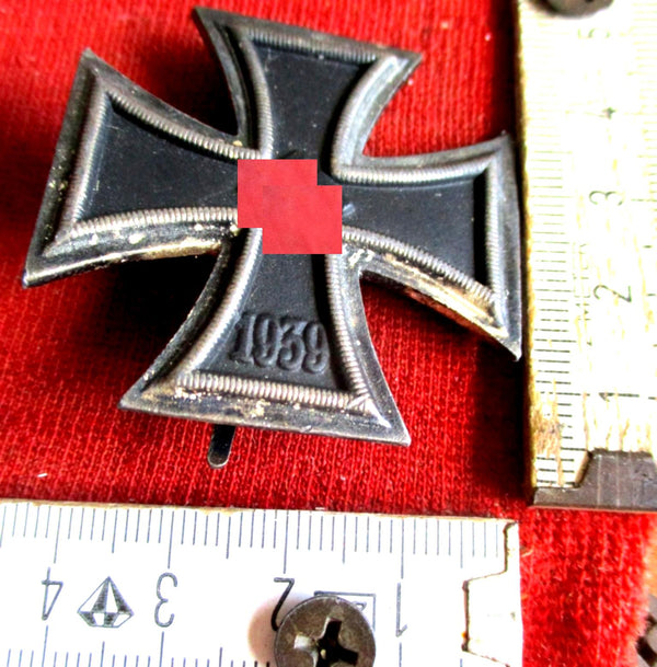 Eisernes Kreuz 1. Klasse (EK1) 1939 an breiter Nadel – Original WWII