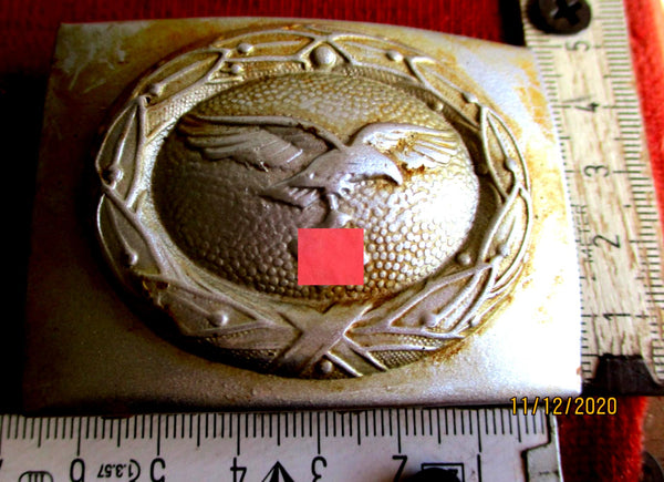 Luftwaffe Wehrmacht Koppelschloss mit HK aus Alu  aus einem alten Händlerbestand