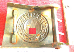 Wehrmacht Koppelschloss Gott mit uns schöne Patina