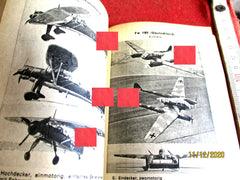 Buch FLAK Kriegsflugzeuge 1942 Ansprache, Erkennen, Bewaffnung usw. Stand Sommer 1942 –