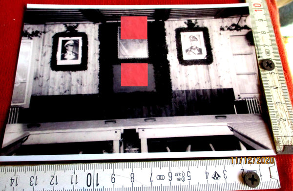 Foto Festsaal in Hoya geschmückt Repro ? 15x10 cm aus einem alten Händlerbestand