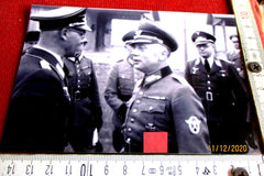 Foto SS Himmler Besuch KZ 15x10 cm REPRO ?