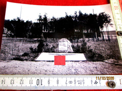 Grabstein Ehrenmal in Hoya Foto Repro