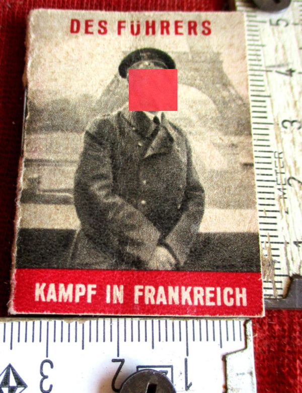 Minibuch Adolf Hitler Fotos des Führers Kampf in Frankreich