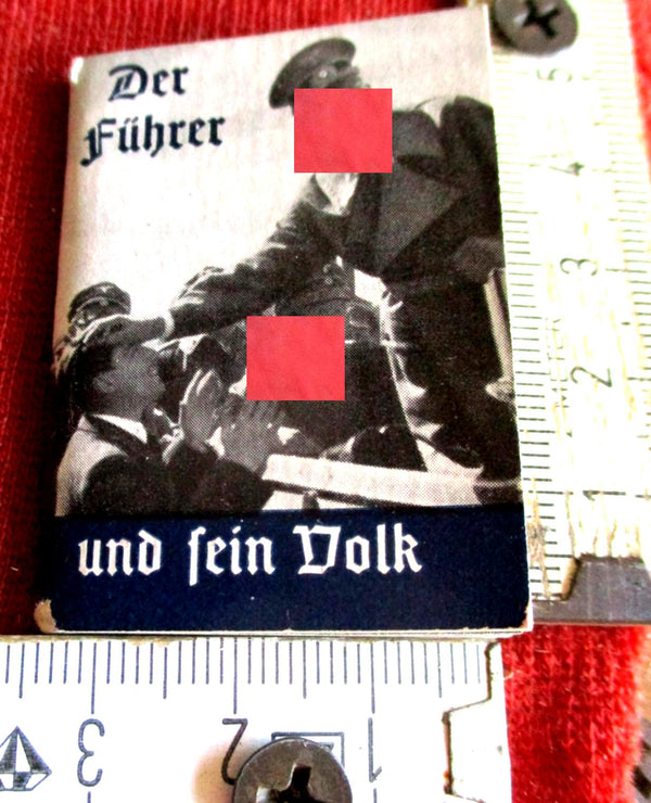 Minibuch Adolf Hitler Fotos der Führer und sein Volk