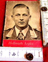 Minibuch Fotos Helmuth Arpke RITTERKREUZ TRÄGER der Wehrmacht RKT