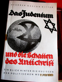 „Das Judentum und die Schatten des Antichrist“ – Gaston Ritter, Moser Graz 1938, Original | Art.-Nr. 34076