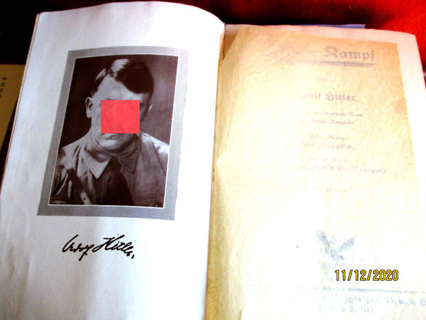 Adolf Hitler mein Kampf aus 1933