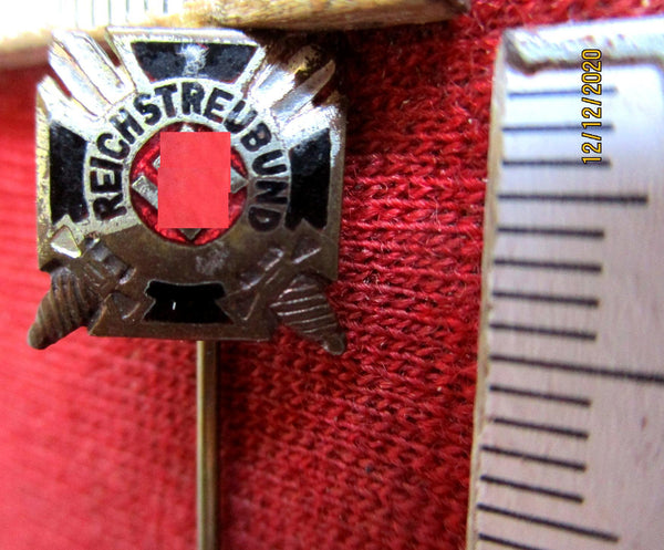 Reichstreubund ehemaliger Berufssoldaten EK Anstecknadel mit HK aus einem alten Händlerbestand