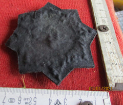 DK Deutsches Kreuz in Gold Stoff Aufnäher mit HK