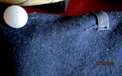 Pimpfe DJ HJ Marine Jacke mit Arm-Wimpel aus Stoff Anzeichen Größe ca 164