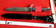 HJ-Fahrtenmesser Hitlerjugend (Pimpfe) – Klinge ohne Devise „Blut und Ehre“ | Original Militaria