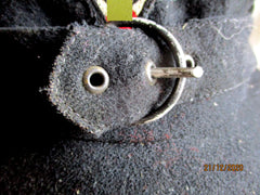 Pimpfe DJ HJ Hitlerjugend Mütze Einheitsfeldmütze Fertigung aus Schwarzem Luftwaffentuch, vorne mit Bevo gewebten HJ-Abzeichen. Innen mit hellem Futter Größe ca 55 aus einem alten Händlerbestand