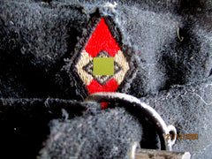 Pimpfe DJ HJ Hitlerjugend Mütze Einheitsfeldmütze Fertigung aus Schwarzem Luftwaffentuch, vorne mit Bevo gewebten HJ-Abzeichen. Innen mit hellem Futter Größe ca 55 aus einem alten Händlerbestand