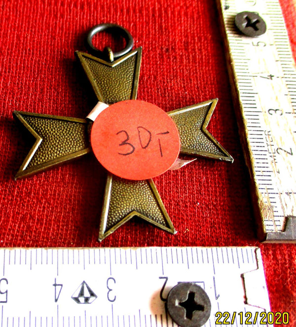 KVK Orden 1939 mit HK Kriegs Verdienst Kreuz