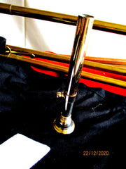 Pimpfe HJ Trompete DJ Deutsche Jugend Fanfare mit Wimpel Blitz-Rune  Aus altem Händlerbestand