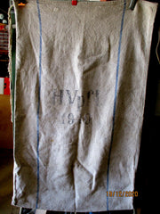 Wehrmacht Heeres Verpflegungssack Leinen mit HK Maße 108 x 67 cm