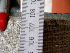 Wehrmacht Heeres Verpflegungssack Leinen mit HK Maße 108 x 67 cm