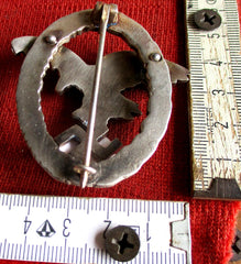 Luftwaffe Kampfpilot Flugzeugführer Orden genietet mit HK PILOT