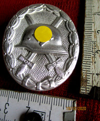 Verwundetenabzeichen Orden in Silber mit HK