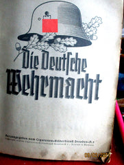 SBA Zigaretten Bilder Album Die Deutsche Wehrmacht Dresden, Cigaretten-Bilderdienst 1936