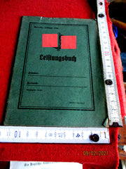 SA Leistungsbuch für Orden blanko