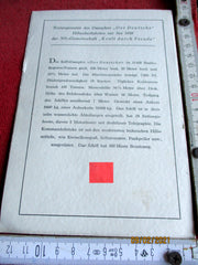 die Deutsche Arbeitsfront KdF Seereisen Tagesprogramm + MenuKarte