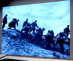 SS Photo Propaganda Maße ca 40x30 cm scheres Papier Pioniere des Pz-Pionier-Bzl.5 " Wiking "