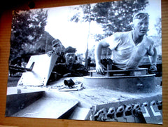 Sturmgeschütz SS Photo Propaganda Maße ca 40x30 cm schweres Papier