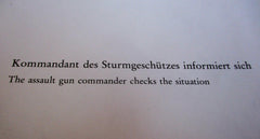 Sturmgeschütz SS Photo Propaganda Maße ca 40x30 cm schweres Papier
