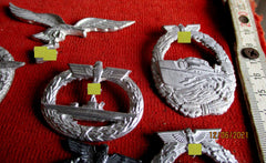 zum basteln SS Wehrmacht Orden Abzeichen mit Hakenkreuz Konvolut Reproduktion