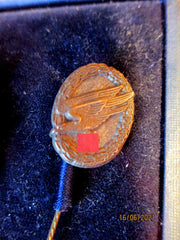 Luftwaffe Fallschirmjäger-Abzeichen mit Miniatur & Etui – G.H. Osang Dresden, Original | Art.-Nr. 34526