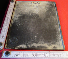 Luftwaffe ORIGINAL Plakette signiert OB Süd Feldmarschall Albert Kesselring für hervorragende Leistungen 19,5x15,5cm Eisen aus einem alten Händlerbestand