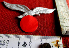 Luftwaffe Große Schwinge aus Metall mit Hersteller ohne Nadel Schöne Sammleranfertigung