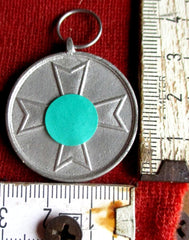 KVK Medaille in Silber Kriegsverdienstmedaille  Metall Schöne Museumsanfertigung