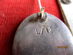 Stauffenberg Attentat 20.Juli 1944 auf Hitler  Verwundeten Abzeichen in Silber L12 Souval Hersteller Punze  Metall mit Nadel Schöne Museumsanfertigung
