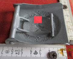 Zweidorn Koppelschloss Luftwaffe – Original Aluminium | Wehrmacht WWII