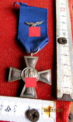 Dienstauszeichnung Wehrmacht Luftwaffe 18 Jahre – Original am Band | WWII