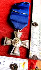 Dienstauszeichnung Wehrmacht Luftwaffe 18 Jahre – Original am Band | WWII